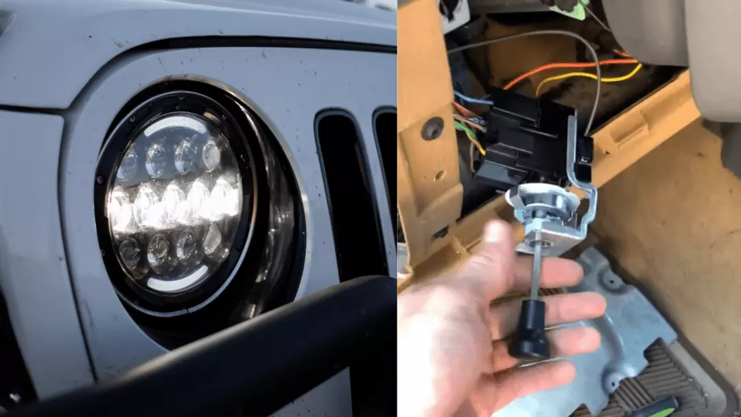 jeep wrangler headlight switch problem